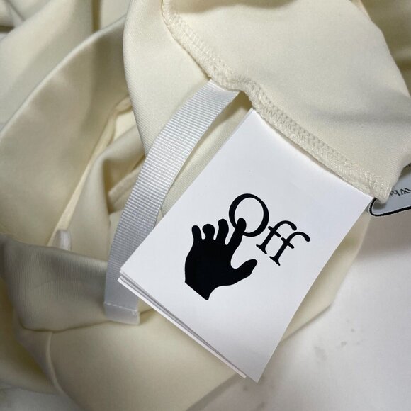 Off-White c/o Virgil Abloh Sleek Split Leggings Pants Womens 36 (US XXS) - Picture 11 of 16